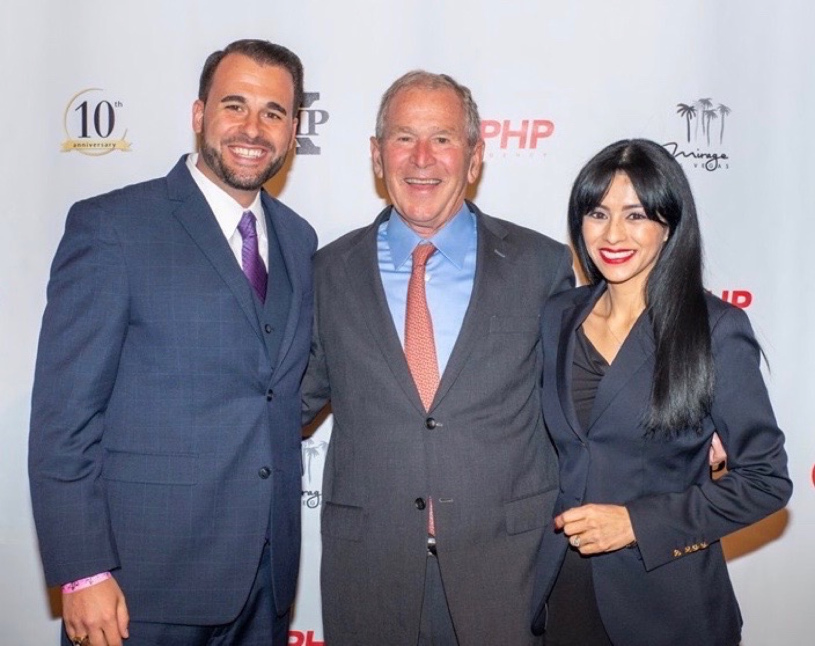 Meeting George Bush